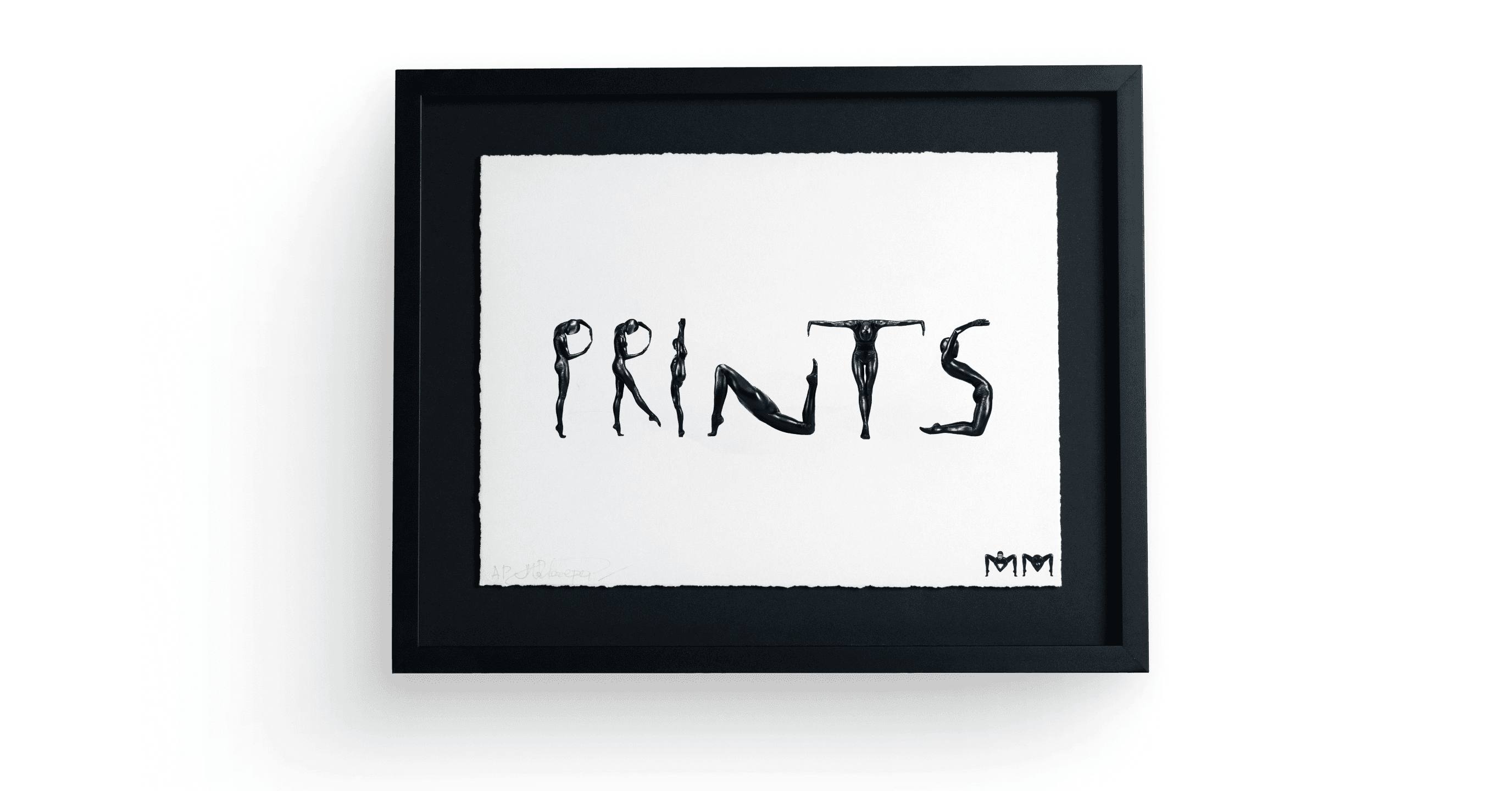 Framed fine art print